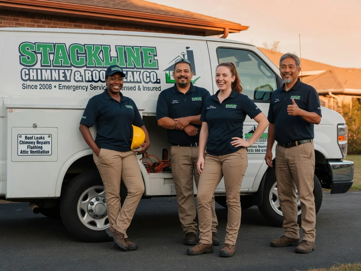 Chimney flashing repair company in Tannersville, VA